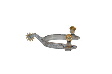 Metalab Knob End Western Spur - Kids' - Greenhawk A Metalab Knob End Western Spur - Kids' - Greenhawk A