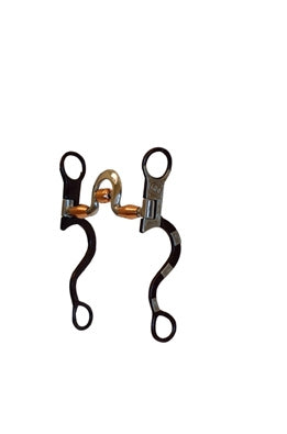 Embout Western Metalab – Inox, Joue 5, Bouche 9, Sans Pince, Modèle Robert, Neuf