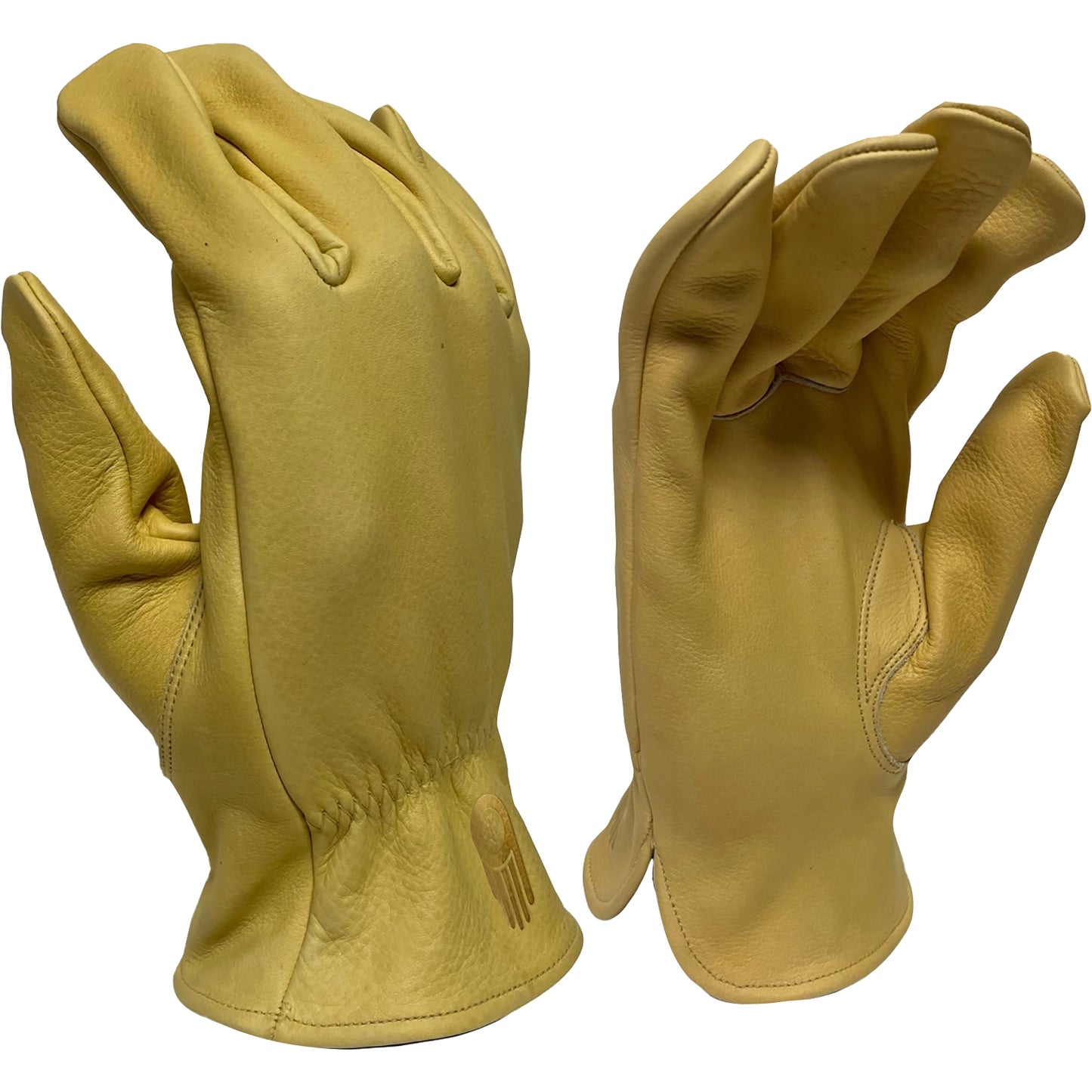 Aqua-Hyde Mens Cowhide Driver Gloves