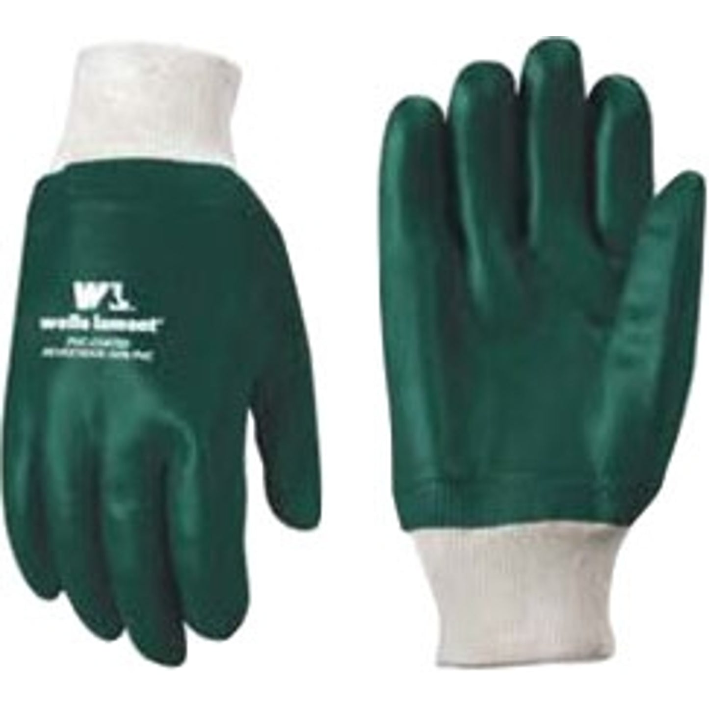 Wells Lamont PVC Coated Knit Wrist Chemical Gloves