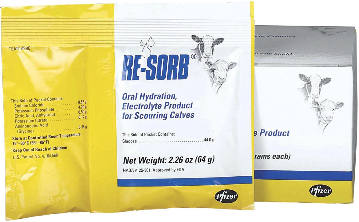 Re-Sorb Oral Hydration Calf Electrolyte– HorseLoverZ