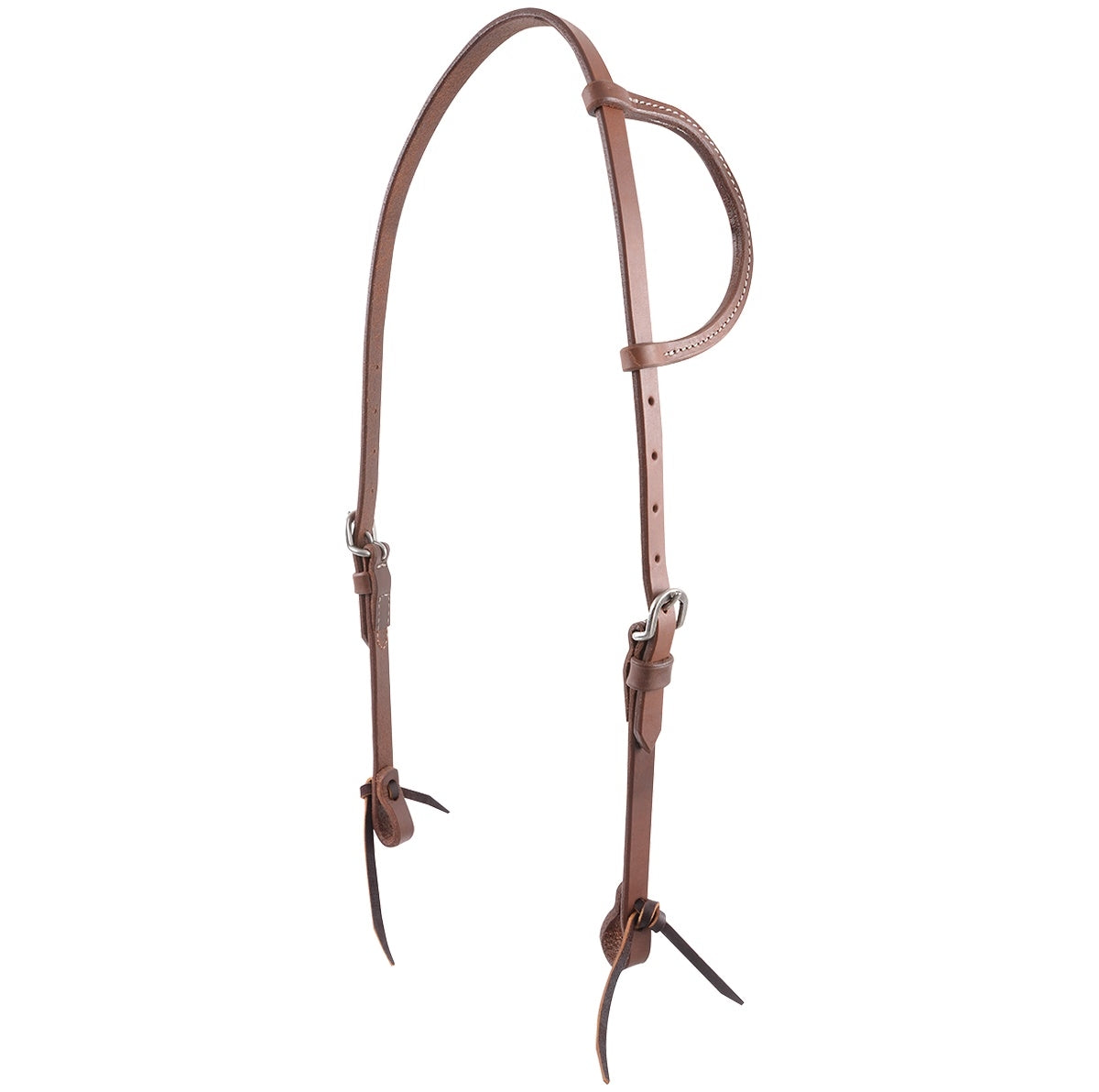 Tête De Cheval Cashel Pour Cheval De Trait - Avec Argentures - Couleur Medium Oil - Neuf