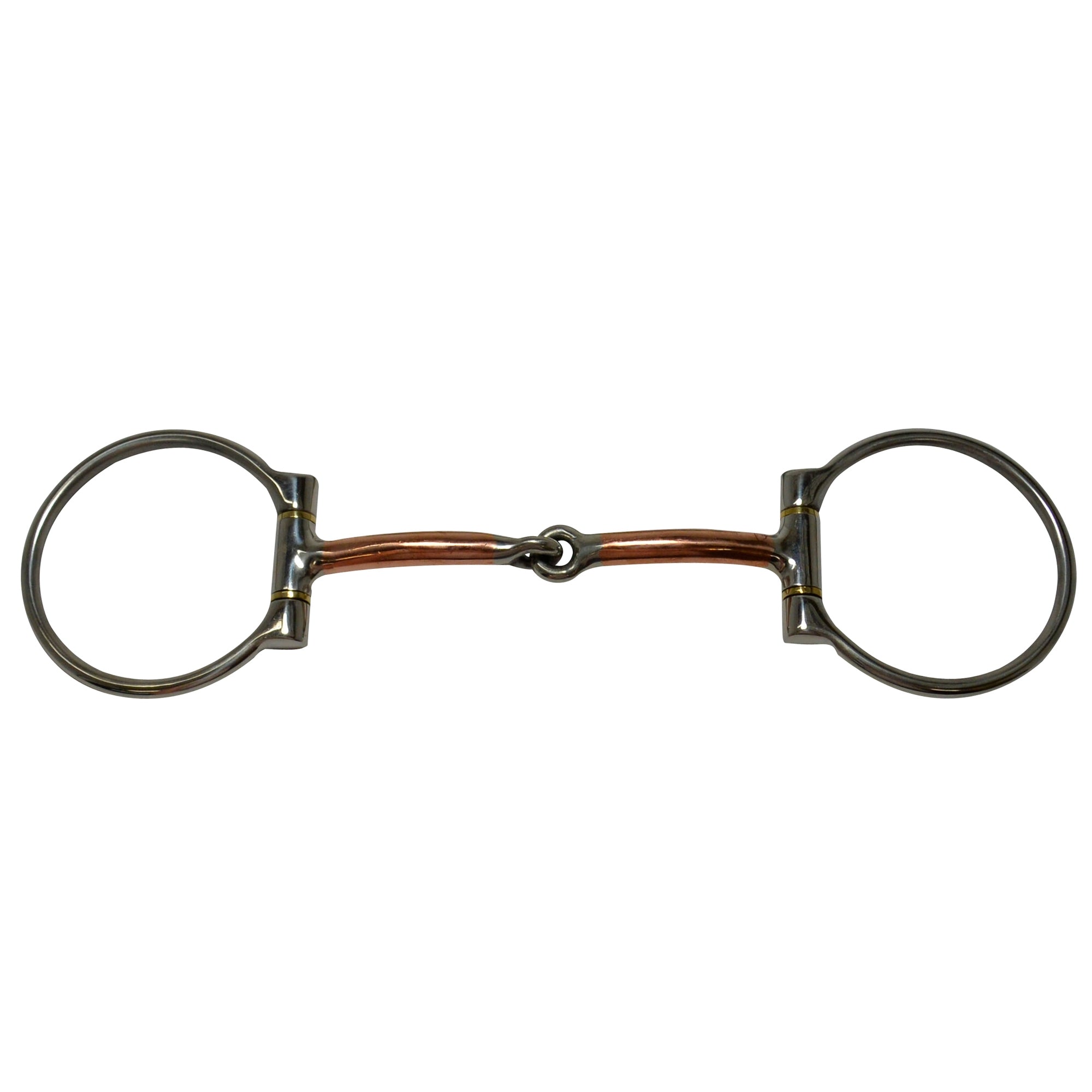 Mors à anneaux Stainless Steel Offset Dee Snaffle - Felix Bühler