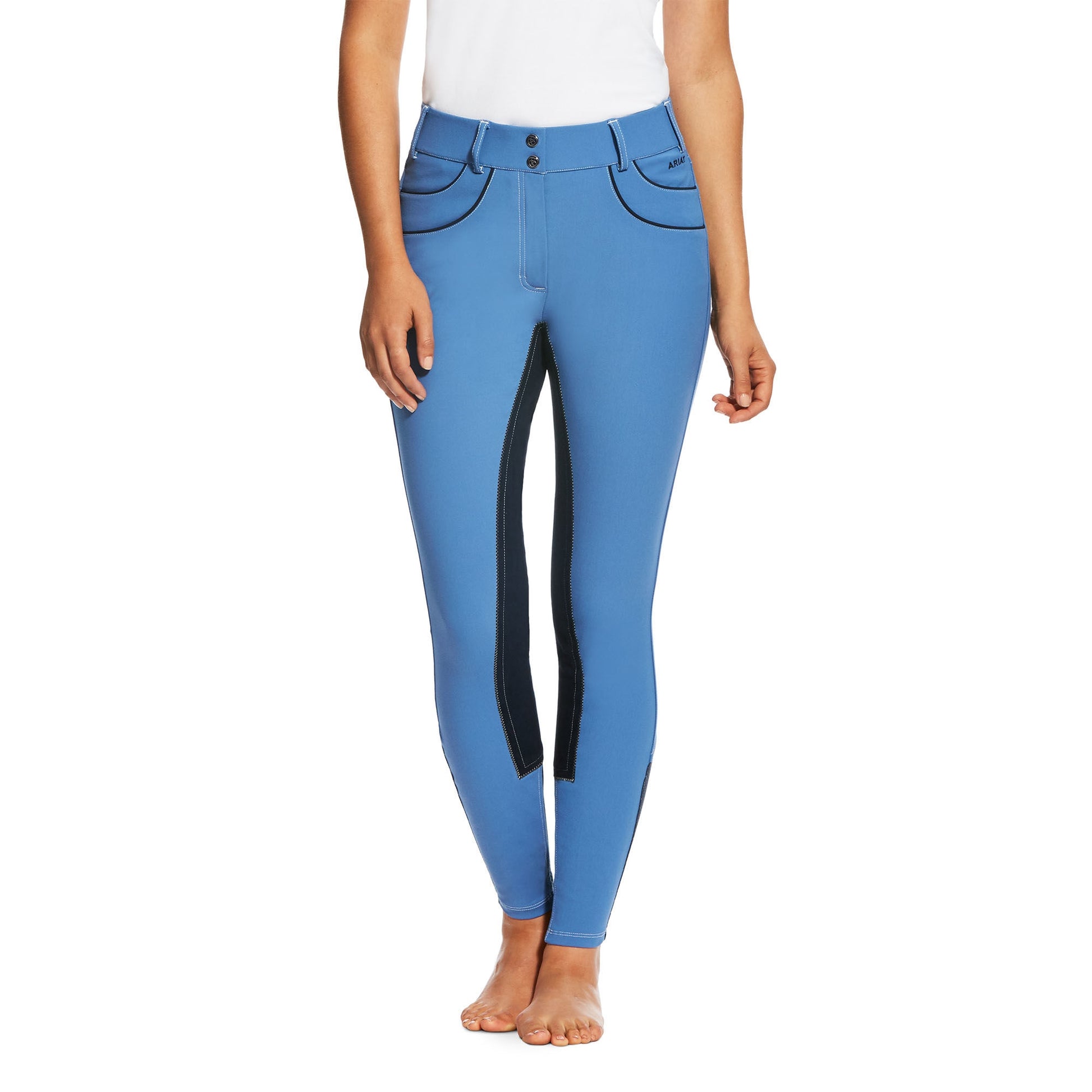 Ariat Ladies Olympia Acclaim Low Rise Full Seat - Blue Saga