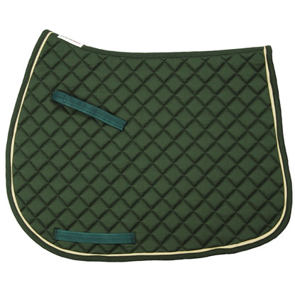TuffRider Basic All Purpose Saddle Pad with Trim/Piping