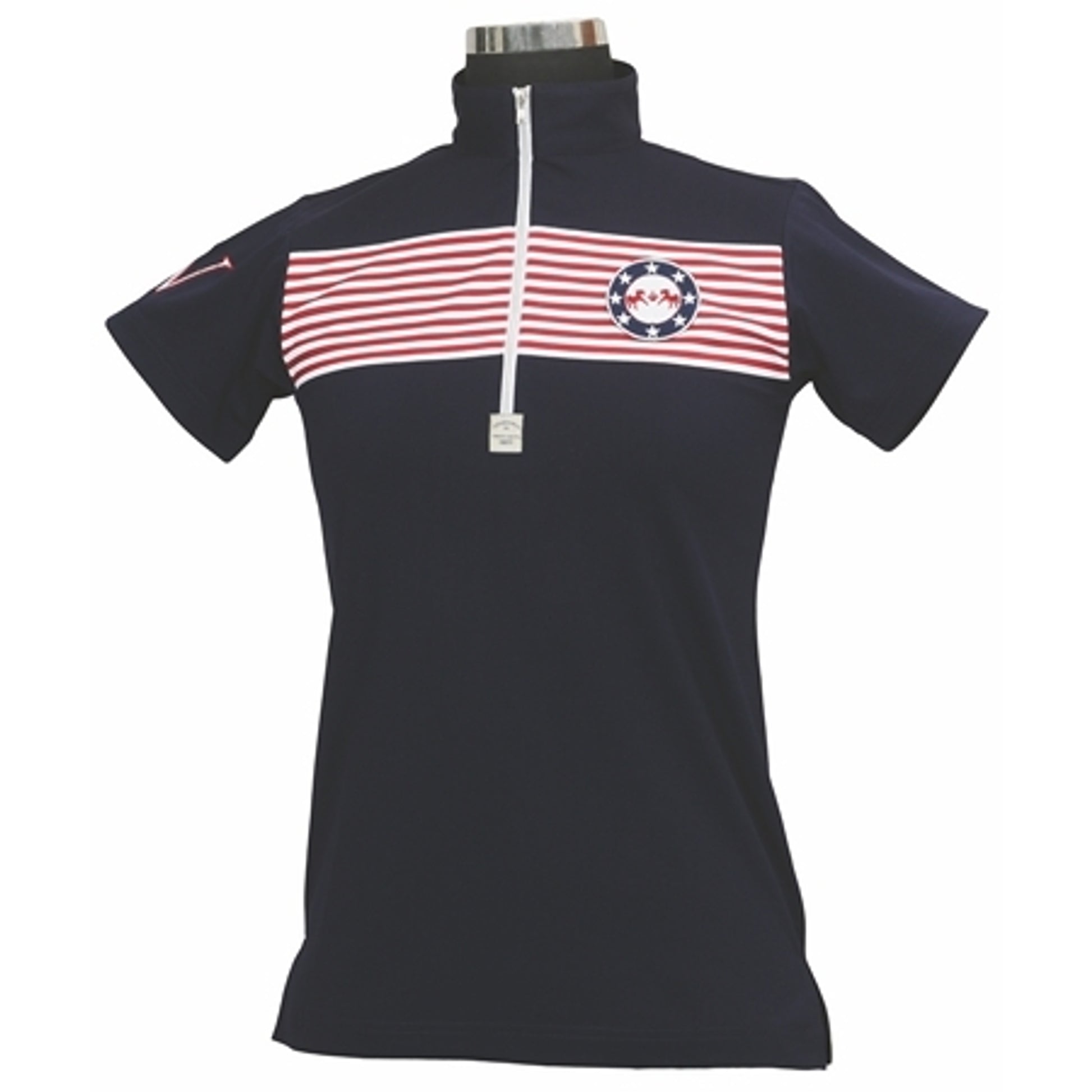 Equine Couture Ladies Patriot Polo Short Sleeve