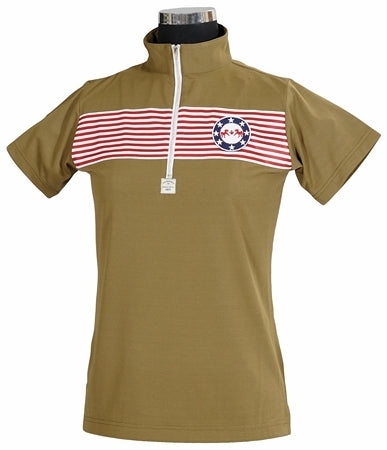 Equine Couture Ladies Patriot Polo Short Sleeve