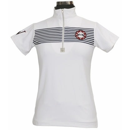 Equine Couture Ladies Patriot Polo Short Sleeve