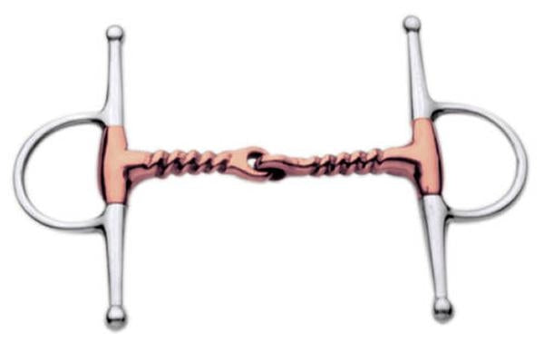 Korsteel Twisted Cork Screw Copper Mouth Full Cheek