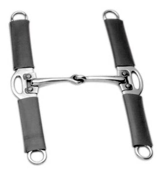 Korsteel Leather Covered Elevator Full Cheek Gag