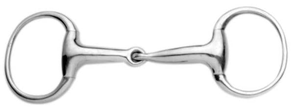 Korsteel Heavy Weight Solid Mouth Eggbutt Snaffle Bit