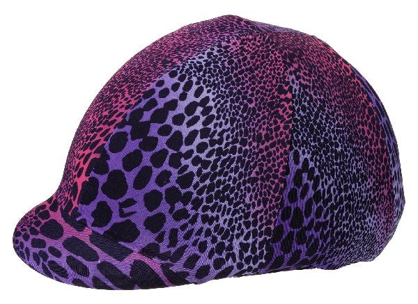 Tough-1 Lycra Helmet Cover Up - Wild Safari