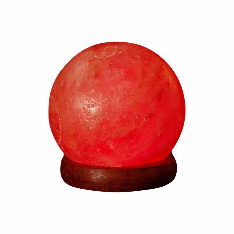 Himalayan Rock Salt Globe Lamp