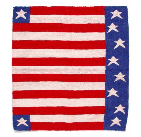 Tough-1 Stars & Stripes Wool Saddle Blanket