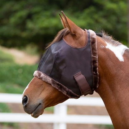 Kensington UV Fly Mask with Fleece Trim - Open Top