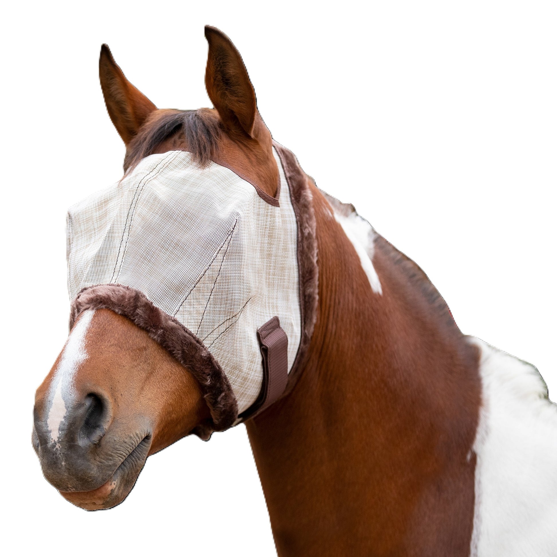 Kensington UV Fly Mask with Fleece Trim - Open Top