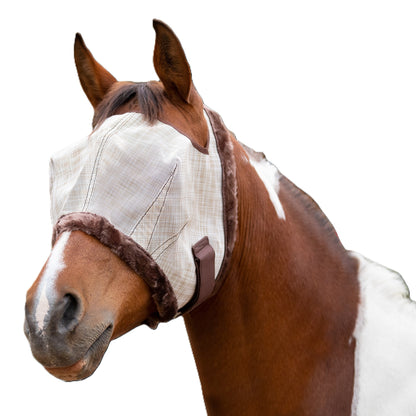 Kensington UV Fly Mask with Fleece Trim - Open Top