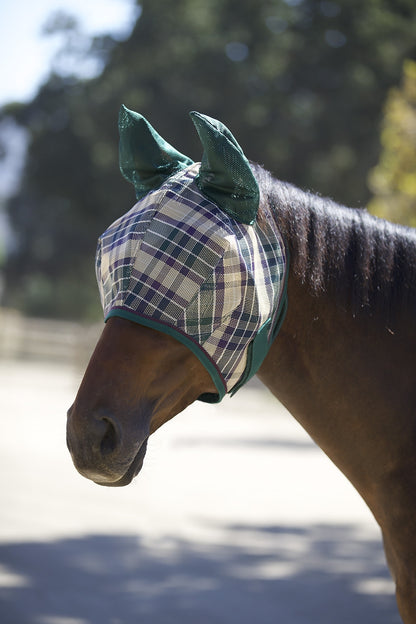 Kensington Fly Mask With Web Trim & Ears