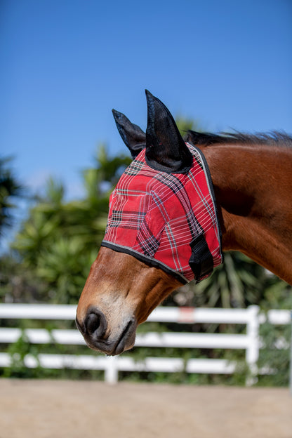 Kensington Fly Mask With Web Trim & Ears