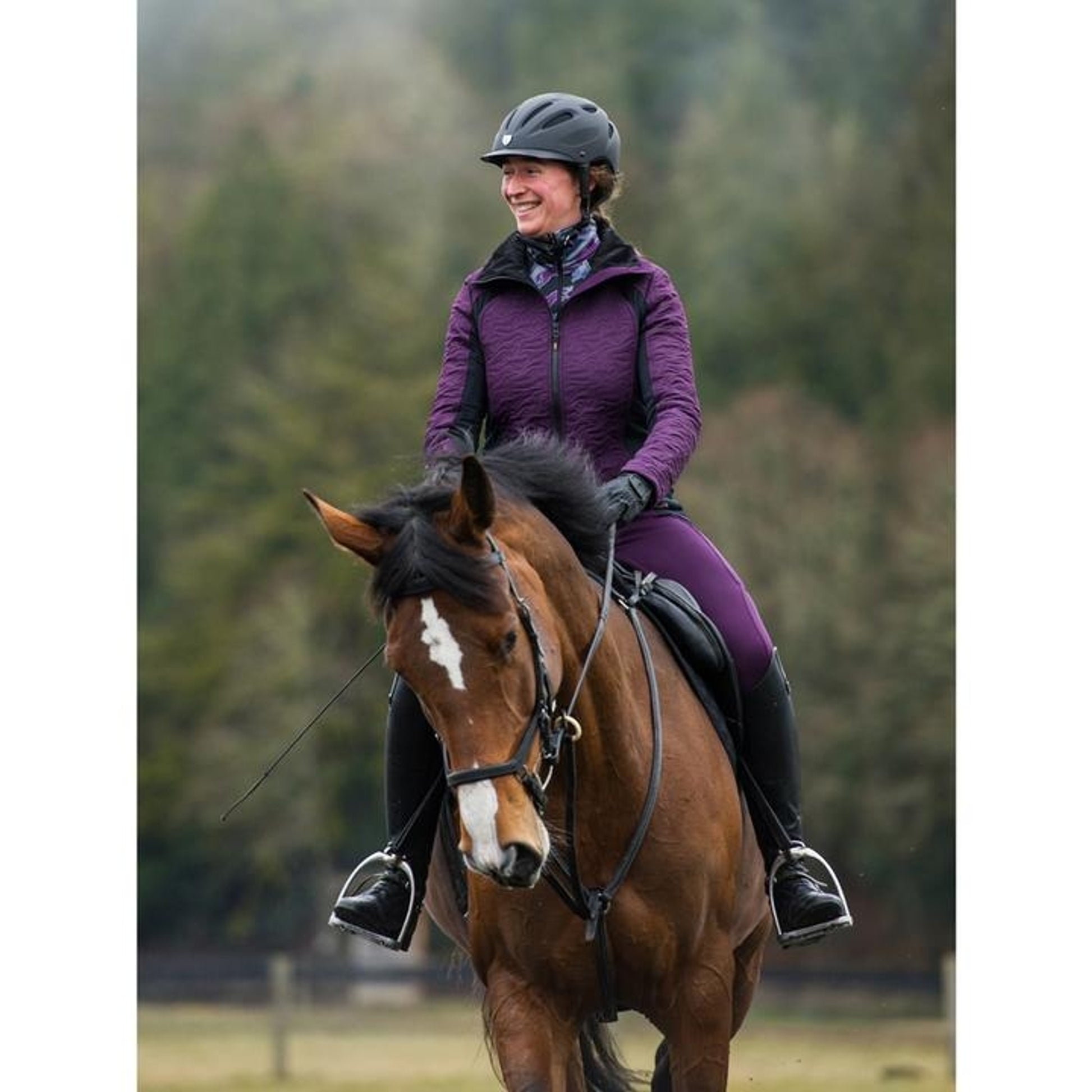 Kerrits Ladies Unbridled Horse Quilted Jacket