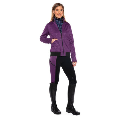 Kerrits Ladies Embossed Powerstretch Pocket Knee Patch Tights