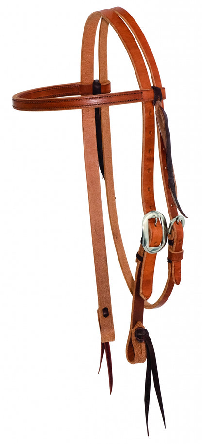 Wildfire Saddlery Leather Browband Headstall