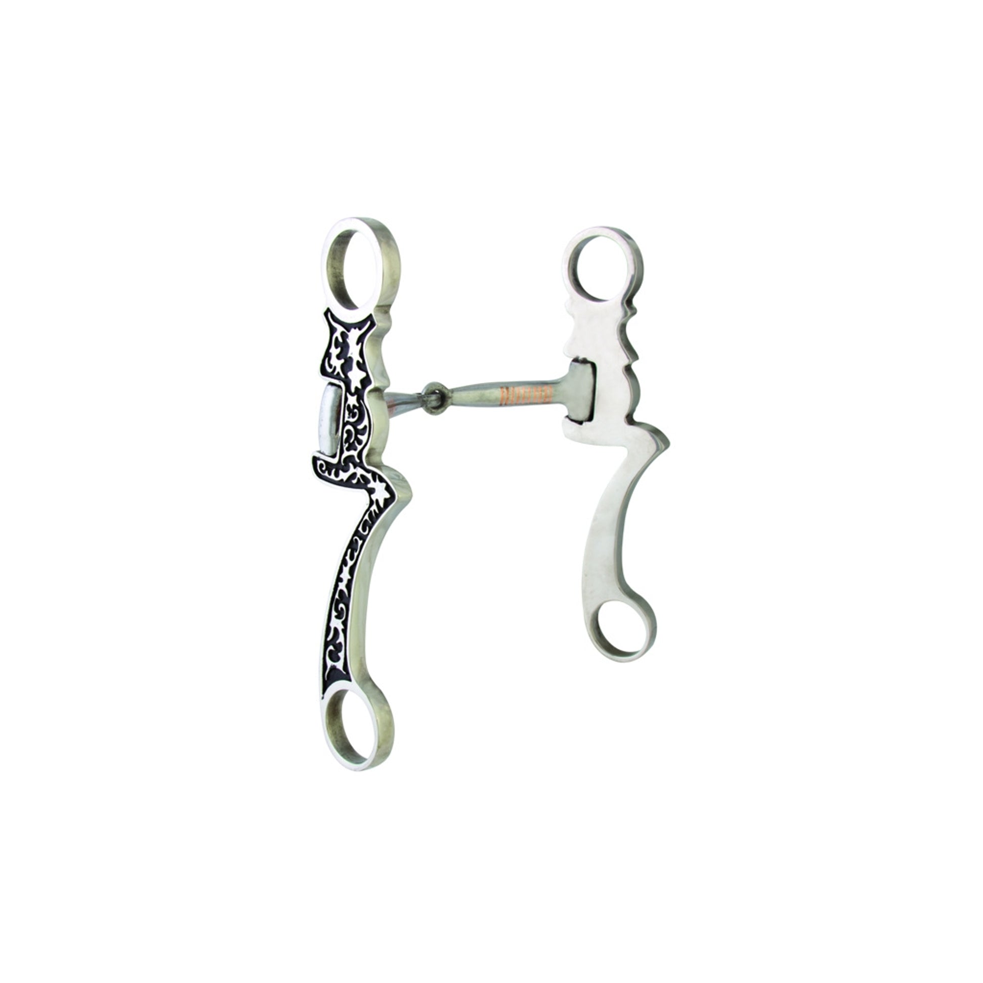 Snaffle Bit with Copper Inlay