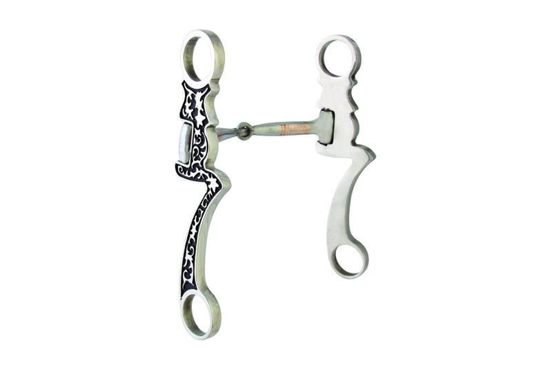 Snaffle Bit with Copper Inlay