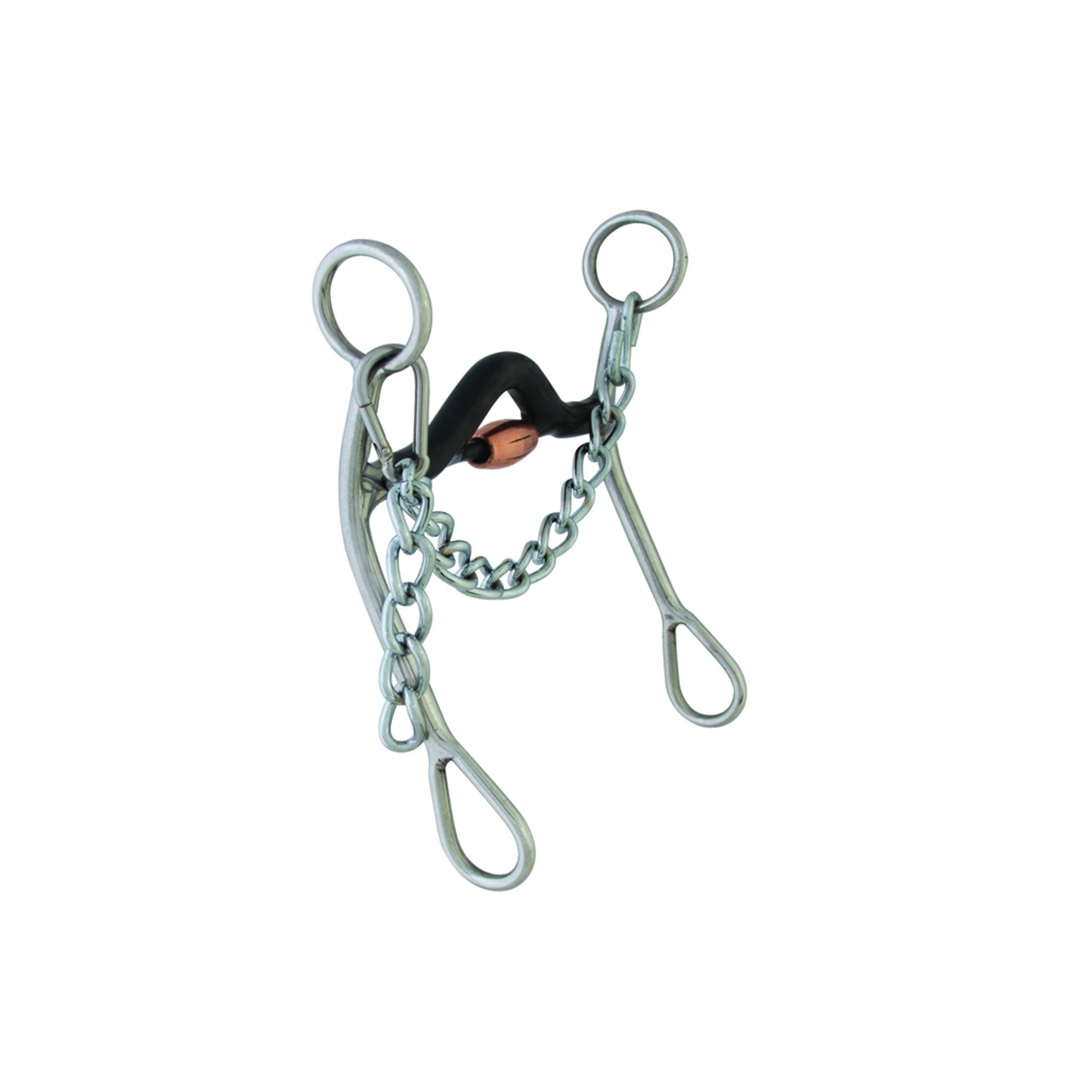 Jr Cutter Medium Port Sweet Iron Mouth Bit