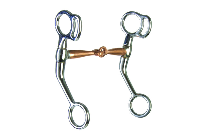 CP Pony Tom Thumb Copper Snaffle Mouth Bit