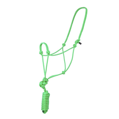 Basic Poly Braided Rope Halter with Lead