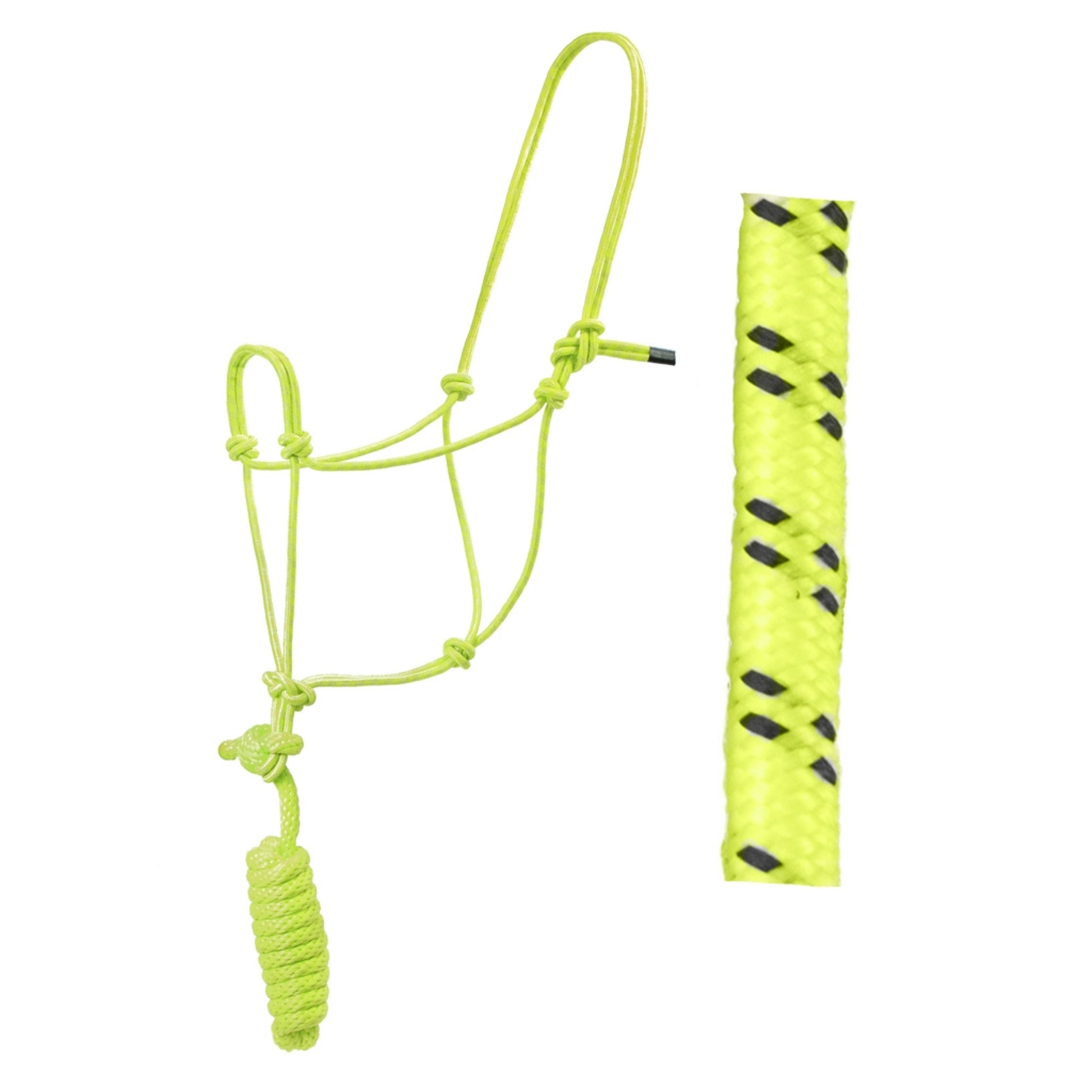 Basic Poly Two-Toned Rope Halter with Lead