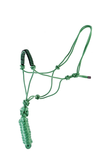 Basic Braided Rope Nose Poly Rope Halter with Lead