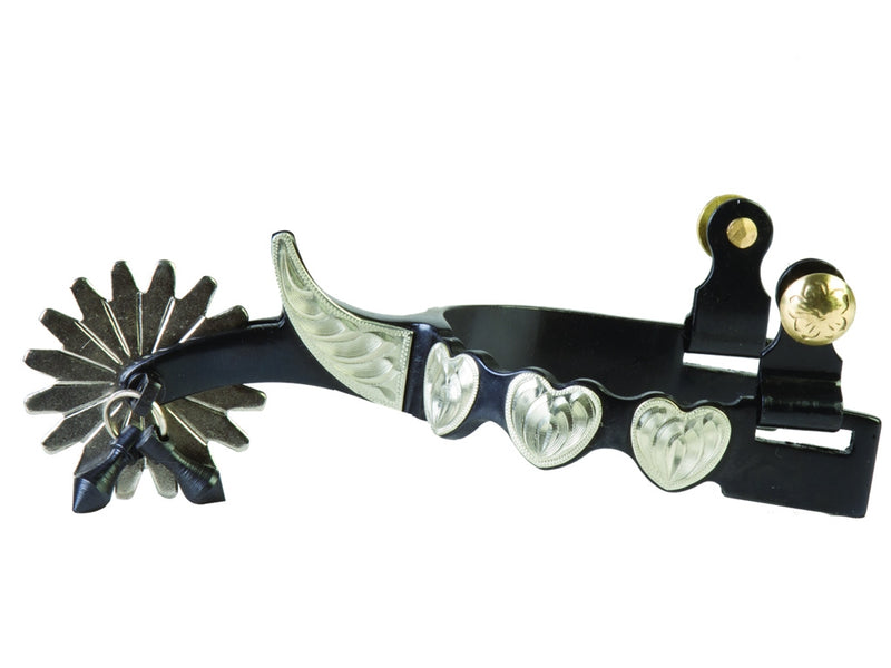 Western BS Ladies Heart Jingle Bob Spurs