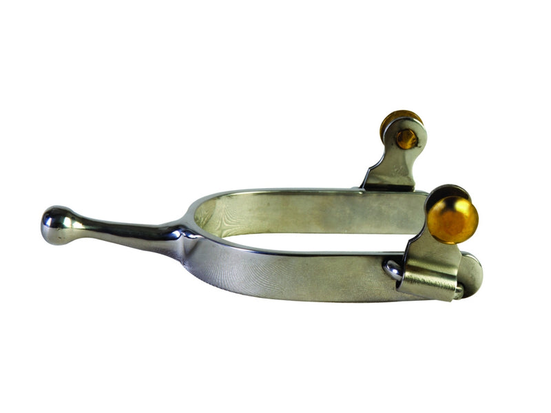 Western SS Knob End Ladies Cutting Spurs