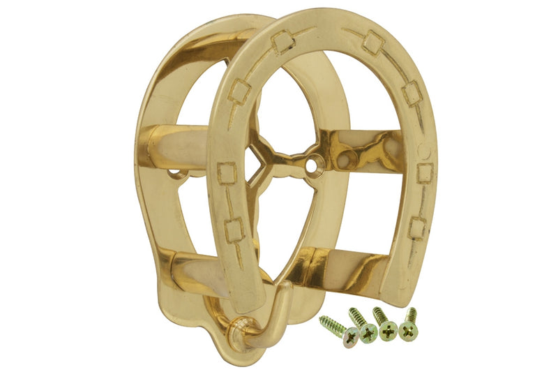 Horseshoe Brass Bridle Bracket