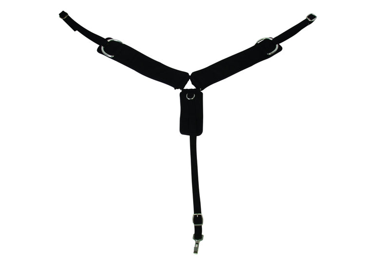 Western Nylon Wide Straight Breast Collar