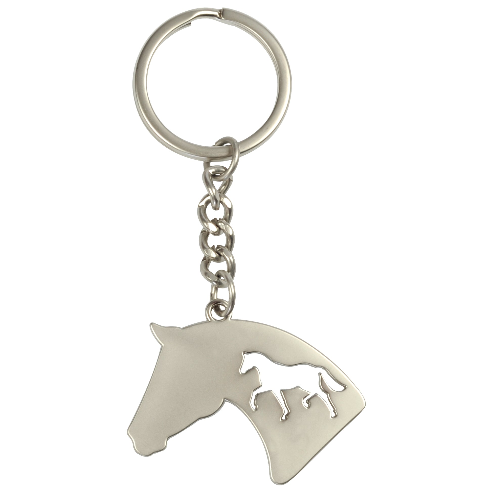 Kelley Horse Silhouette Keychain