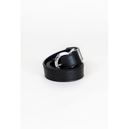 NOEL ASMAR Ladies Demi Saffiano Belt with Chrome Accents