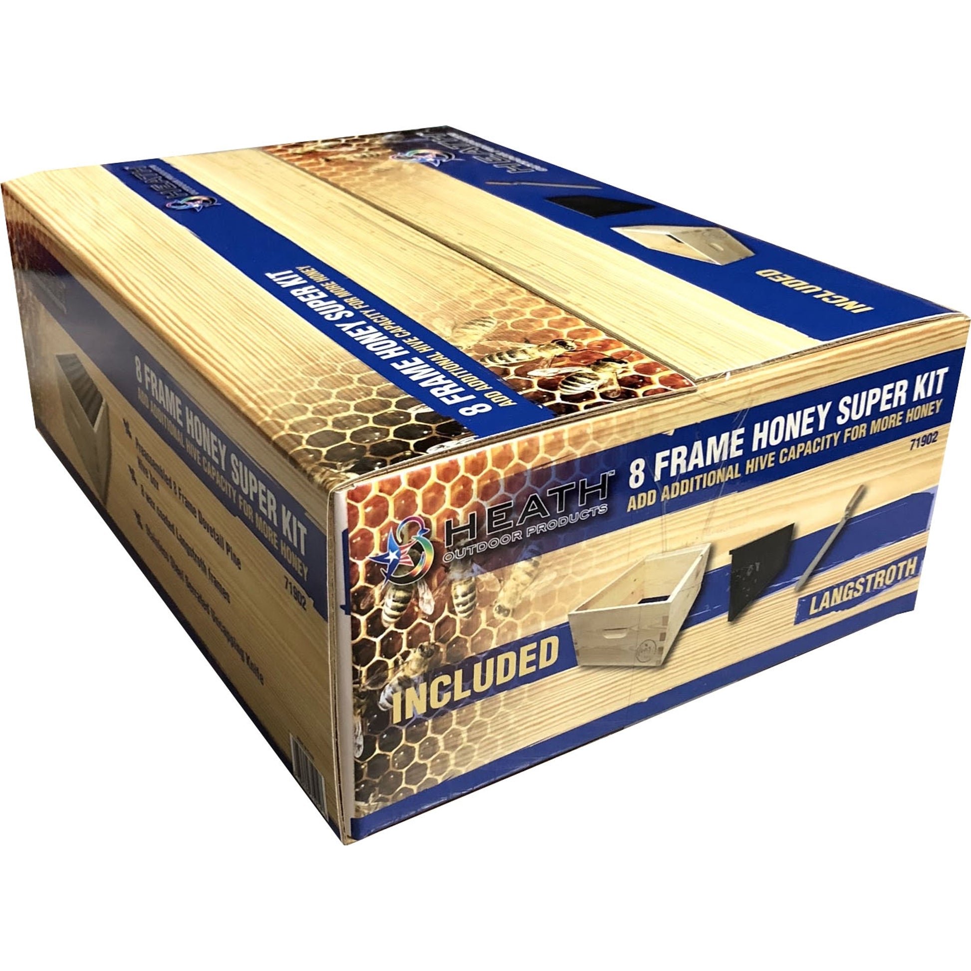 Heath Beekeeping 8 Frame Honey Beehive Starter Kit