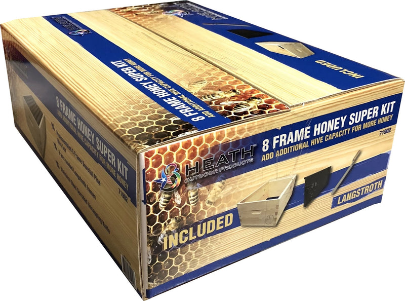 Heath Beekeeping 8 Frame Honey Beehive Starter Kit