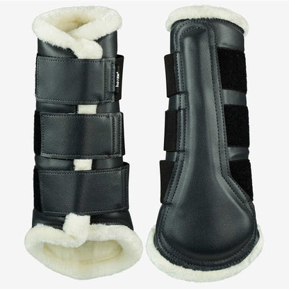 Horze Wilton Faux Fur Brushing Boots