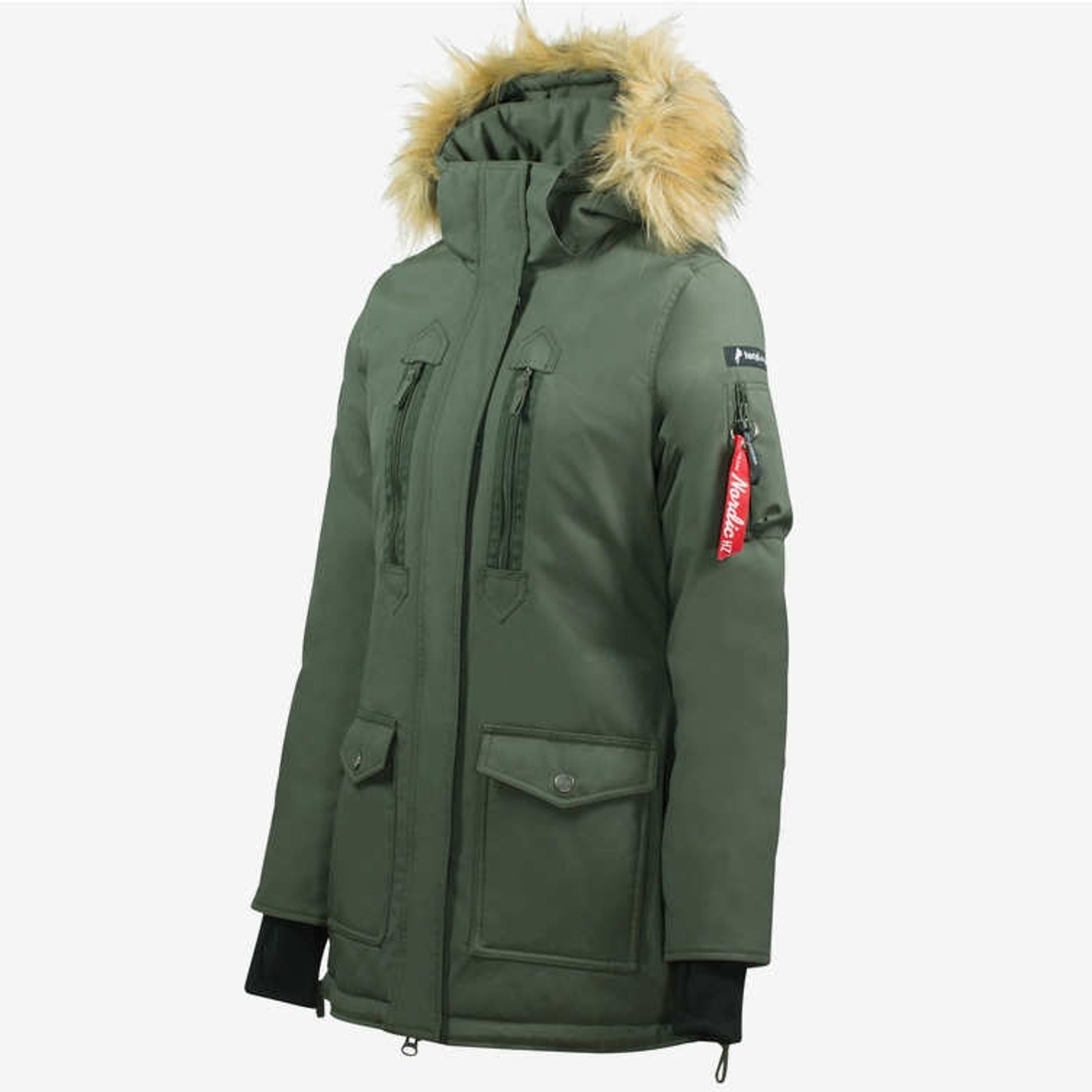 Horze Ladies Brooke Long Parka Jacket
