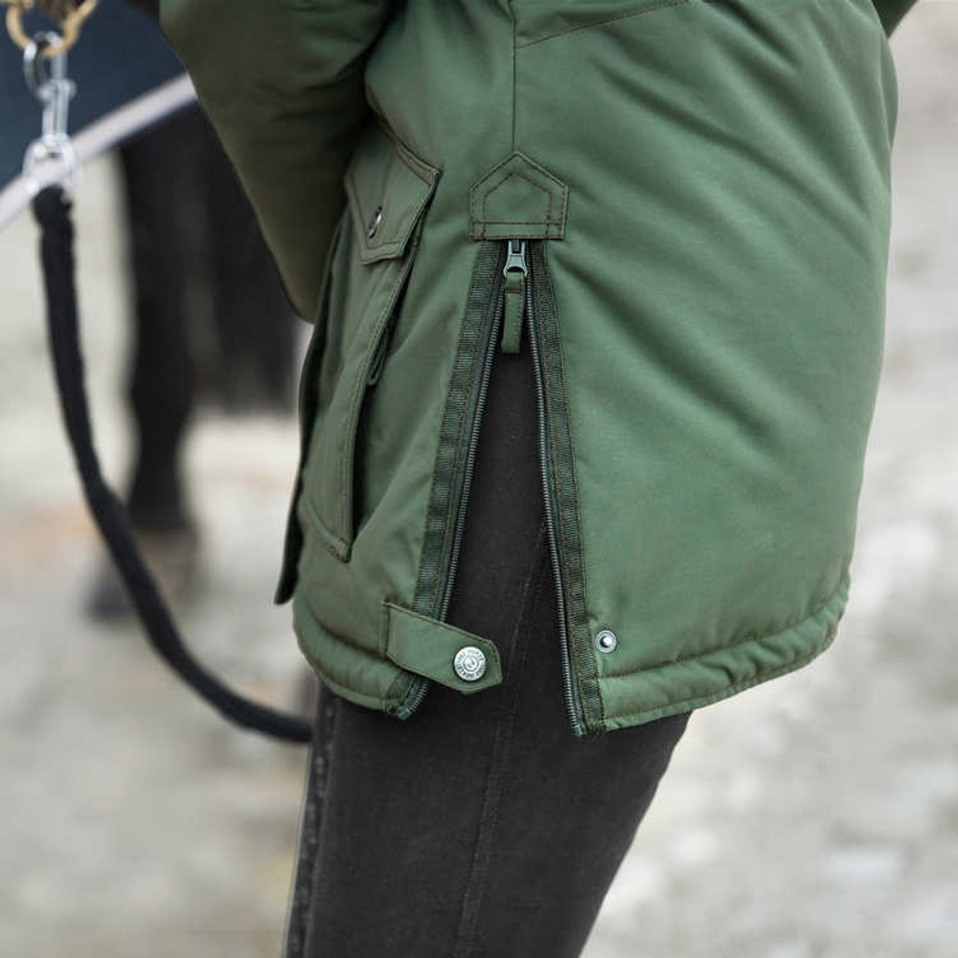 Horze Ladies Brooke Long Parka Jacket
