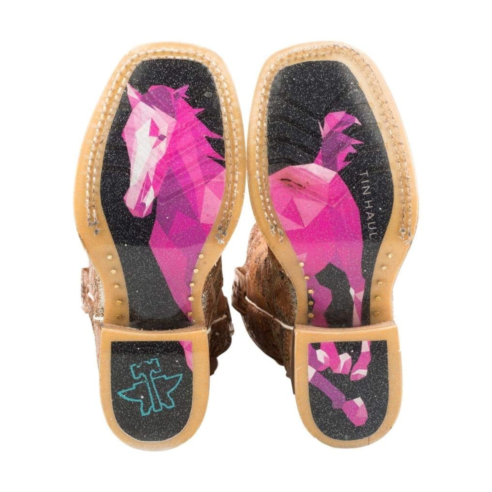 Tin Haul Big Kids Square Toe Boots - Mish and Mash