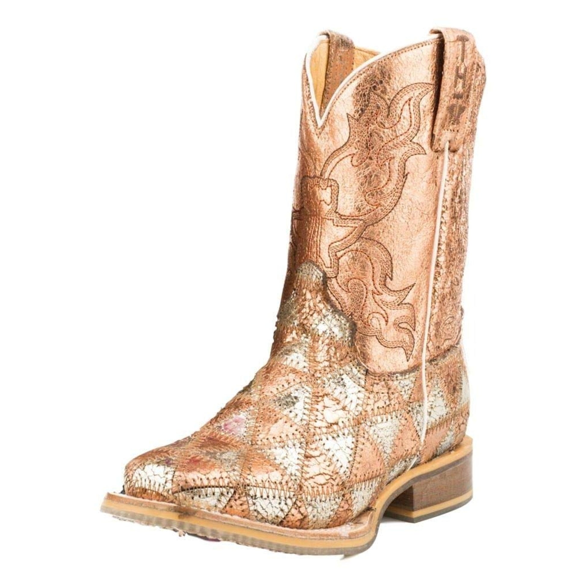 Tin Haul Big Kids Square Toe Boots - Mish and Mash