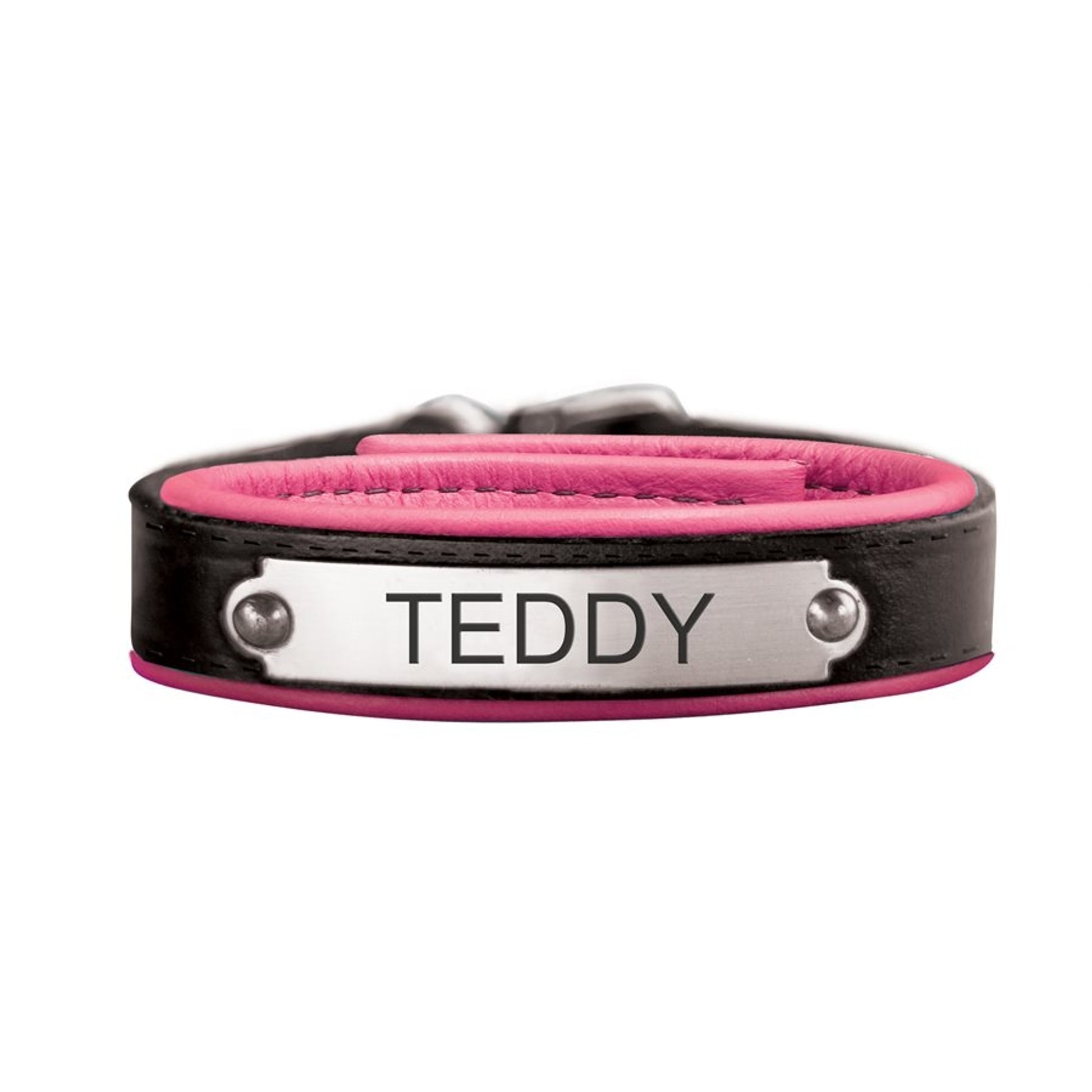 Perri's Personalized Padded Leather Bracelet