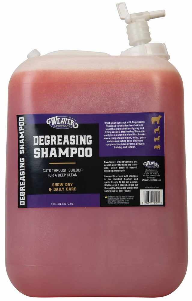 Weaver Degreasing Shampoo