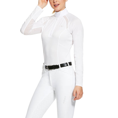 Ariat Ladies Sunstopper 2.0 1/4 Zip Show Shirt