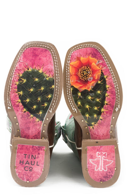 Tin Haul Little Kids Boots - Cactus